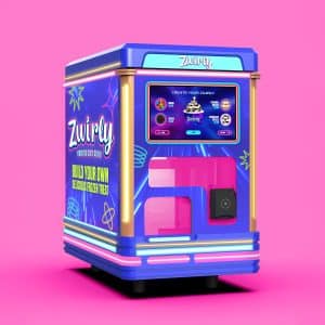 Zwirly Automated Soft Serve Machine