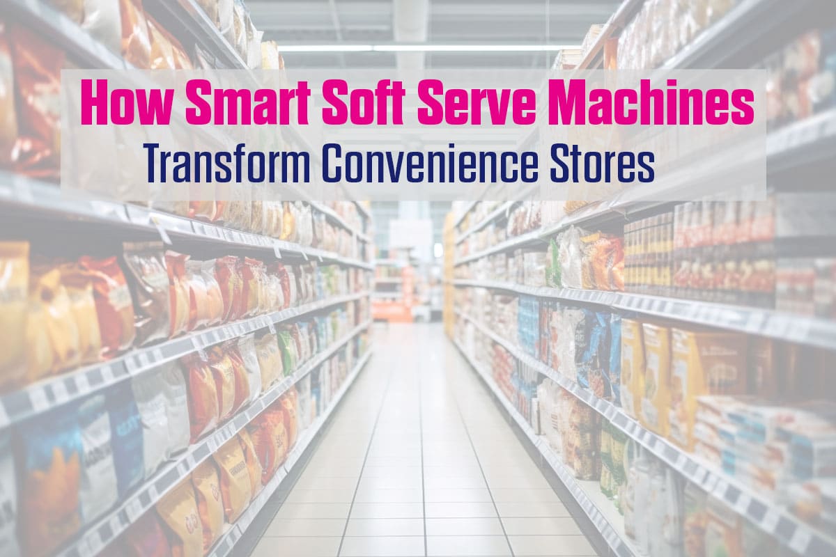 Soft Serve Machine for Convenience Stores