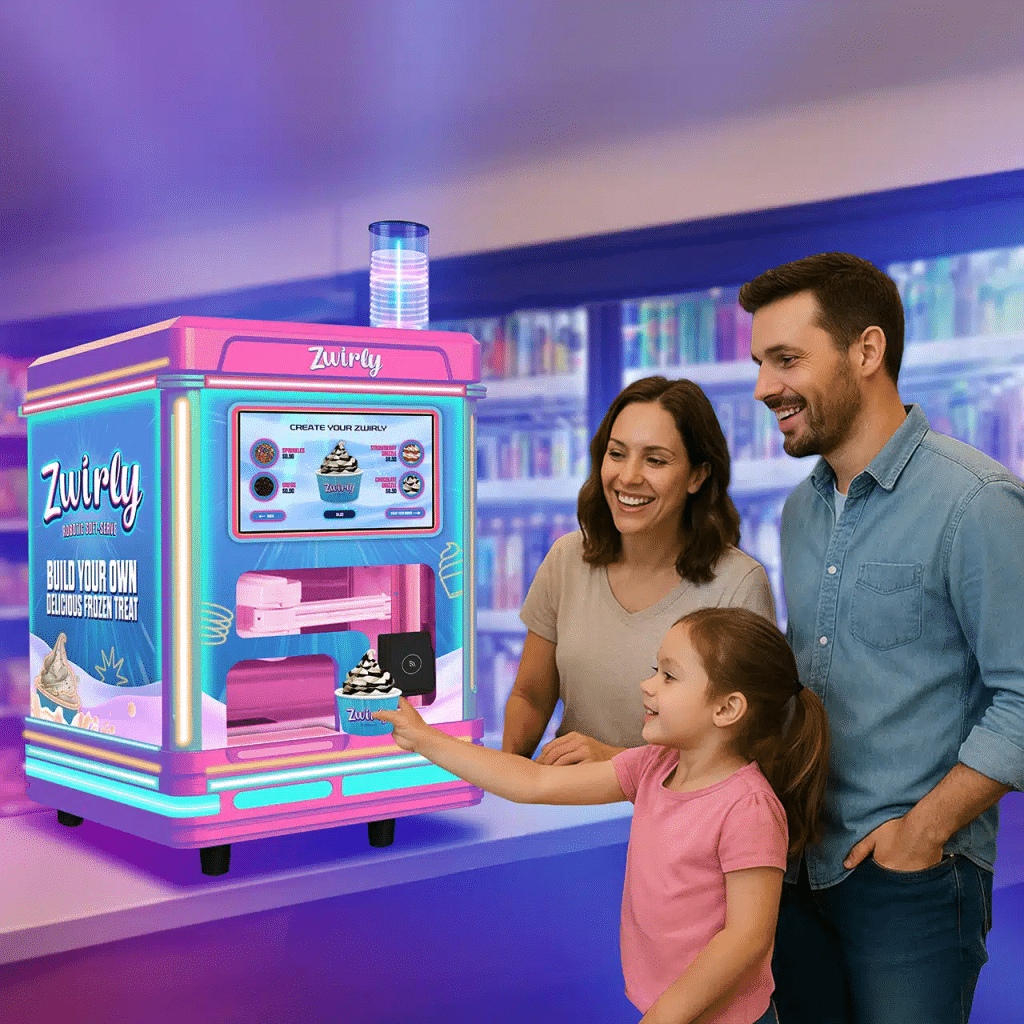 zwirly soft serve machine